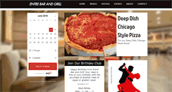 Desktop Screenshot of entrebarandgrill.com