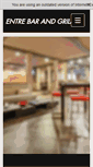 Mobile Screenshot of entrebarandgrill.com